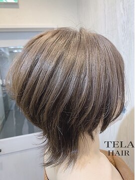 くびれショートウルフ×シルクアッシュ☆【板橋】