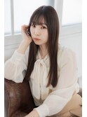 さら艶ロングヘアー