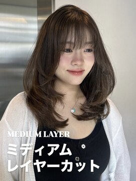 アイシー 表参道(ICY) ワンホン【ミディアムレイヤー】伸ばしかけ◎