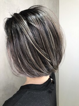 アンダーバーホワイトモデ 河内長野(_WHITE mode) 髪質改善カラーショートカラーボブレイヤーカット