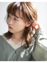 ロッソ ヘアアンドスパ 谷塚店(Rosso Hair&SPA)&nbsp;ミディアムレイヤー[Rosso谷塚店]