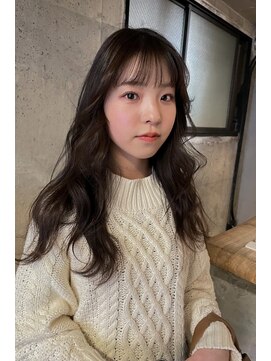 エイミー(amy.) ハッシュカット/パーマ/外ハネボブ/ワイドバング/オン眉