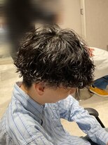 ロルカ 池袋店(Rolka)&nbsp;【波巻きスパイラル】マッシュ/メンズパーマ/メンズカット/池袋