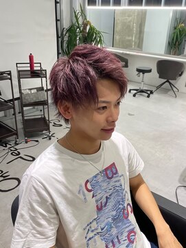 メンズサロン キング 高槻店(Men’s salon K!ng) 波巻きツイストスパイラルパーマ/フェザーパーマ/眉毛/メンズ