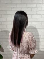 ビスイル 秋葉原店(Vis ill) ハイトーンホワイトブロンド×韓国風切りっぱなし小顔ボブ