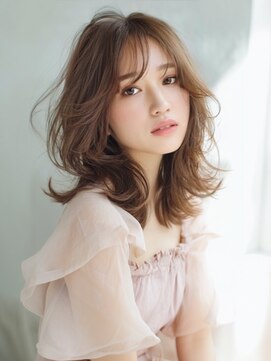 アルトリスト(Altruist Aging×HAIR&SPA) ★ダークアッシュ大人ガーリーボブ着物ミディアムレイヤーカット