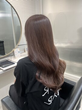 トッカ ヘアアンドトリートメント バイ リウム(tocca hair&treatment by Rium) 《韓国ヘア》艶感ピンクカラー×ヨシンモリ
