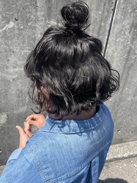 テントヘアー(tent hair) ハーフアップお団子set*