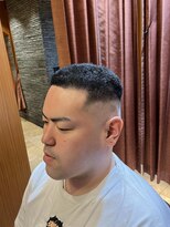 ヘアモード キクチ 銀座店&nbsp;銀座　理容室　スキンフェード　パンチパーマ