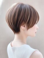 サンテ ヴィスタ(Sante ViSta)&nbsp;ショート くびれヘア ハンサムショート アッシュカラー 20代30代