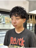 シャドウパーマ/刈り上げマッシュ/スパイラル/波打ち