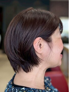 ヘアークリアー 春日部 大人かわいい耳かけショートスタイル