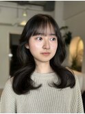 【chika】くびれ韓国ヘア
