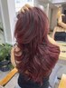 cut+color+silky smooth treatment(髪質強化+再構築)超音波アイロン付き