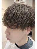波巻きパーマ　波巻きスパイラル