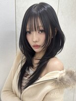 アイトーキョーエス 渋谷(AI TOKYO S)&nbsp;着物ヘア/大人ガーリー/ダークアッシュ/似合わせカット/渋谷
