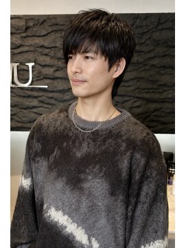 ミュー(MU) ジェンダーレスウルフ×前髪ニュアンス