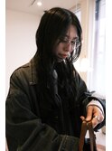 くせ毛を活かしたパーマ風デザイン