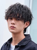 フィフス 大分(fifth)&nbsp;大分ツイストスパイラルパーマメンズカットラウンドマッシュ緩め