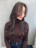 ソヨン 岡崎店(SOYON)&nbsp;ナチュラル暗髪カラー×大人ロング