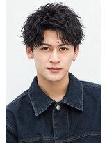 トラスト ザ バーバー 東京駅日本橋店(TRUST the Barber) アップバング/ソフトツイストパーマ/アップバングパーマ