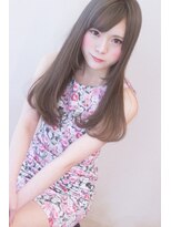 【Rohange】ホワイトクリアベージュ#フォギーベージュ毛先パーマ