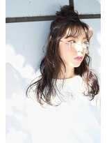 イソラブル 日比野店(ISOLA-blu) ハーフアップお団子アレンジ