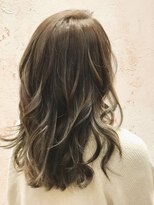 ヘアーサロン リアン 鴻巣店(hair salon Rien) 新色フォギーベージュミックス　ウェーブヘア