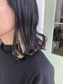 ヘアー スペース オフ(Hair Space Off) インナーカラーでオシャレに仕上げました。