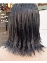 リコモ(Likkle More) 外はね×グレー担当中嶋【十条美容室LikkleMore】