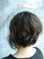 ビグディーサロン(BIGOUDI salon mukonosou) 丸み前下がりショートボブ