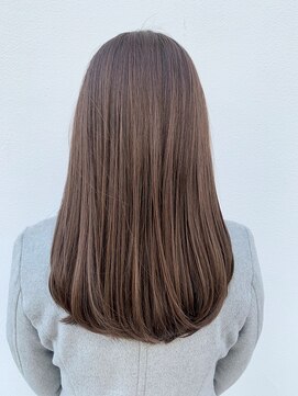 オフ(off) 艶感ワンカールストレート