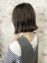 ルーファス 恵比寿 渋谷(Ruufus)&nbsp;３０代４０代小顔外ハネボブアッシュ【Ruufus恵比寿渋谷】31579