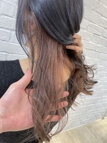 トッカ ヘアアンドトリートメント 仙台店(tocca)&nbsp;【角田】インナーカラー　ペールピンク