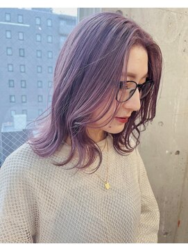 ラニヘアサロン(lani hair salon) ペールピンクラベンダー
