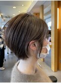 ふんわり耳かけ大人ショート