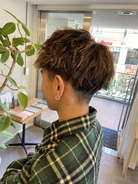 エルサリー(ELLE&SALLY) メンズ×パーマ