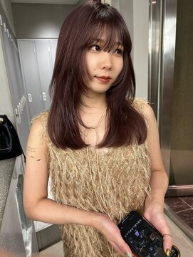 サイン 表参道(SIGN) レイヤーカットイヤリングカラーインナーカラーケアブリーチ