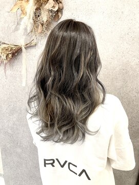 パーセント(percent) 【％枚方】グレージュハイライト