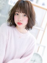 モッズヘア 越谷(mod's hair) フレンチガーリー大人ハイライト外ハネボブc5越谷20代30代40代