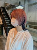 【三谷大樹】ピンクベージュ×ブルーアッシュ