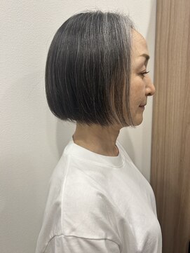 エニィ 池袋西口(Any) 黒髪/ボブルフ/ネビージュ/小顔/ワンレン/池袋/髪質改善/前髪