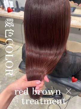フェアリーテイル(fairy tale) 暖色カラー トリートメント レッドブラウン