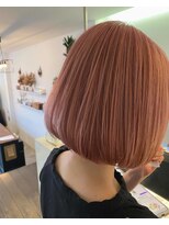 ヨルプラスディ(yoru+D)&nbsp;ブリーチ２回【コーラルピンク】