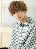 mod's姪浜/ツイストスパイラルパーマフェザーショートマッシュh