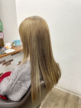 美容室 カノン(Kanon) セルフカラーに縮毛矯正