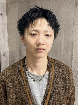 ビカムメンズヘアー 栄店(become men's hair) スパイキーショートスパイキーパーマ短髪パーマ名古屋栄ツイスパ