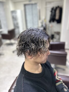 グラッジ 池袋(GLADGE) ツイストスパイラル メンズパーマ