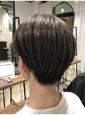 すっきりマッシュショート【筏栄美】