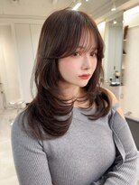 ハオ(hao)&nbsp;【hao渋谷】ワンカールで叶う！韓国レイヤースタイル/グレージュ